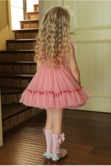 VN Voan Hồng Viền Đỏ KL