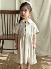 Váy Linen Kem CCU