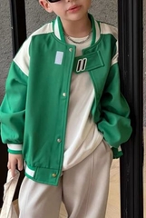 Áo khoác Bomber Xanh lá