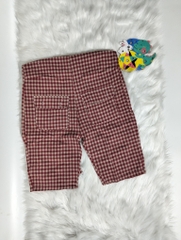 Quần Yếm Caro Đỏ