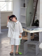 SN Trắng Ren Sọc FS