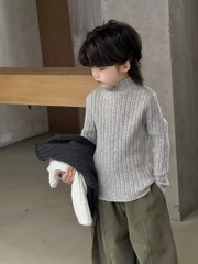 AD Len Cổ Lọ Xám MGJ