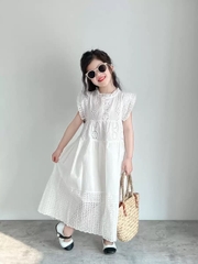 VD Maxi Trắng Ren JB