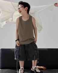 Áo ba lỗ rêu ly