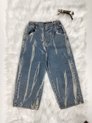 QD Jean Loang Xám Bạc