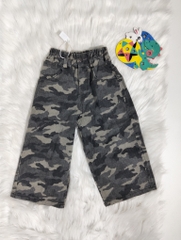 QD Jean Xám Lính Trơn