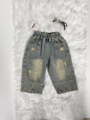 QD Jean Wax Nâu Rách FS