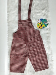 Quần Yếm Caro Đỏ