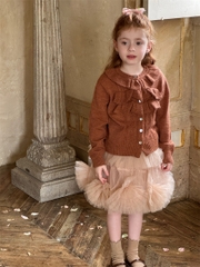 Áo Dài Len Nâu Bèo Chengle