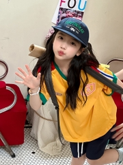 SET AN Vàng Quần Xanh TC