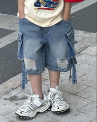 Quần Ngắn Jean TH Xanh GXM