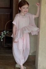 Set Dài Áo Quần Bo Hồng OTA