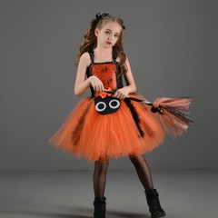 VN Nhện Cam Kèm Chổi+Kẹp