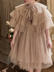 Set VD Voan Nâu KT Kèm Choàng Chengle