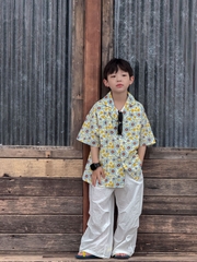 Áo Sơ Mi Hoa Hướng Dương PL