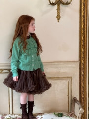 Áo Dài Len Xanh Bèo Chengle