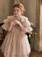 Set VD Voan Nâu KT Kèm Choàng Chengle