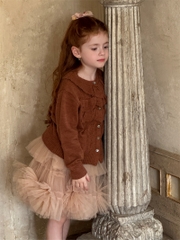 Áo Dài Len Nâu Bèo Chengle