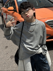 ÁO DÀI XÁM RÁCH LY