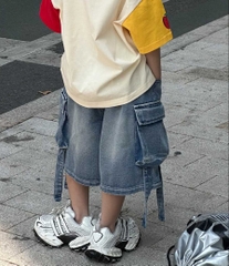 Quần Ngắn Jean TH Xanh GXM