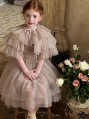 Set VD Voan Nâu KT Kèm Choàng Chengle