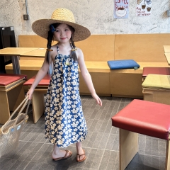VD Yếm Xanh Hoa Kem AD Baby