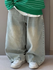 Quần Dài Jean Xanh Bạc FS