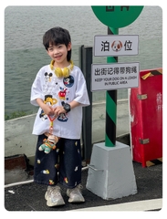 SET Ngắn Áo Mickey Quần Xanh FK