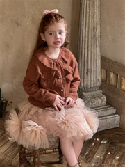 Áo Dài Len Nâu Bèo Chengle