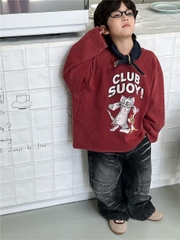 Áo Dài Nâu T&J Mặt Hề SN