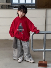 SD Hoodie Đỏ Handsome+ Quần Kẻ MGJ