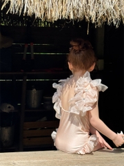 Jump Bơi Hồng Nơ Đá Chegle