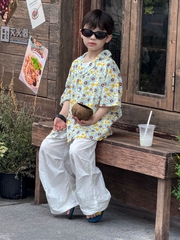 Áo Sơ Mi Hoa Hướng Dương PL