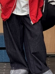 Quần Dài Jean Gấp PL