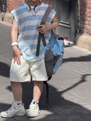 Quần Ngắn Thun Kem PL