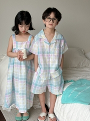 SET NGẮN KẺ NHIỀU MÀU KM