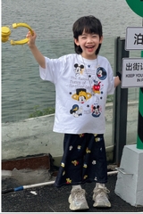 SET Ngắn Áo Mickey Quần Xanh FK