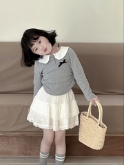 Chân Váy Ngắn Tầng Trắng YK