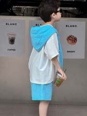 SN Áo Trắng Quần Xanh Nón PL