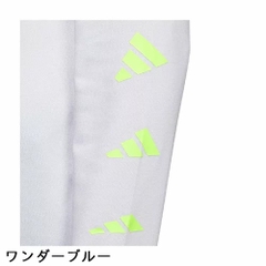Áo Polo Golf Adidas Nam Chính Hãng - Mock Neck Layered EPW Graphic - Màu Trắng/Xanh| JapanSport HY0961