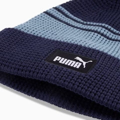 Mũ len Puma Chính Hãng - ESS Mid Crown Pom Unisex - Màu Xanh | JapanSport 026550-01