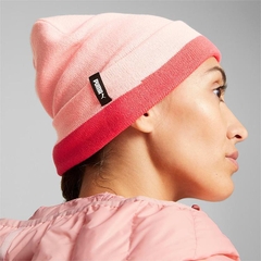 Mũ Puma Chính Hãng - Puma Script Logo Beanie - Hồng | JapanSport 024827-03