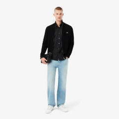 Áo Sơ Mi Lacoste Chính Hãng - Stretch Button Down - Màu Đen | JapanSport  CH5253-51-031