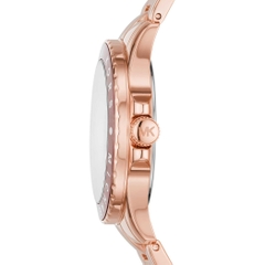 Đồng Hồ Michael Kors Chính hãng - Mini Kenly Nữ 33mm Rose Gold Đính Đá Sang Trọng | JapanSport MK6956