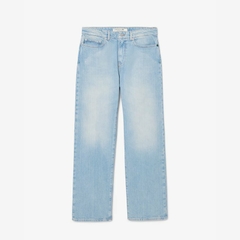 Quần Dài Lacoste Chính hãng - 5 Pocket Straight Cut Indigo Jeans - Màu Xanh Trắng | JapanSport HH2321-51-MKU