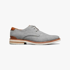 Giày Florsheim Nam Chính Hãng - Canvas Plain Toe Oxford - Màu Xám | JapanSport 14273-020