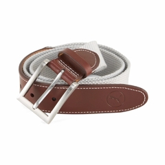 Thắt Lưng Puma Chính Hãng - Needlepoint Canvas Belt - Màu be | JapanSport 054777-02