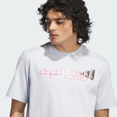 Áo Phông Adidas Nam Chính Hãng - Pride Graphic Tee - Màu Trắng | JapanSport IW2729