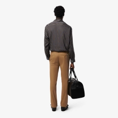 Quần Dài Lacoste Chính hãng - Slim Fit Stretch Cotton Pants - Màu Nâu  | JapanSport  HH3463-51-DPC