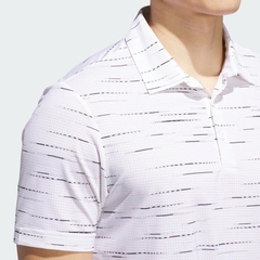 Áo Polo Adidas Chính Hãng -  Ultimate365 Mesh Glimmer Print Polo Shirt - Màu Trắng | JapanSport KA7912